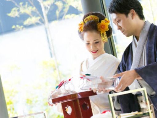 ザ・メイビア宮崎 チャペル内で和装人前式の画像3