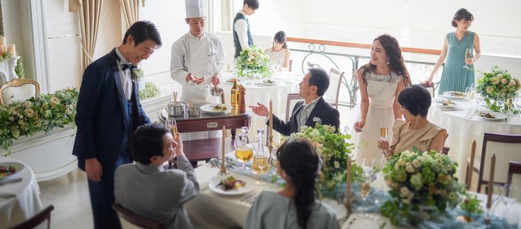 ロザンジュイア広尾迎賓館 本番さながらの模擬挙式、豪華試食など当館の結婚式が体感できるの画像