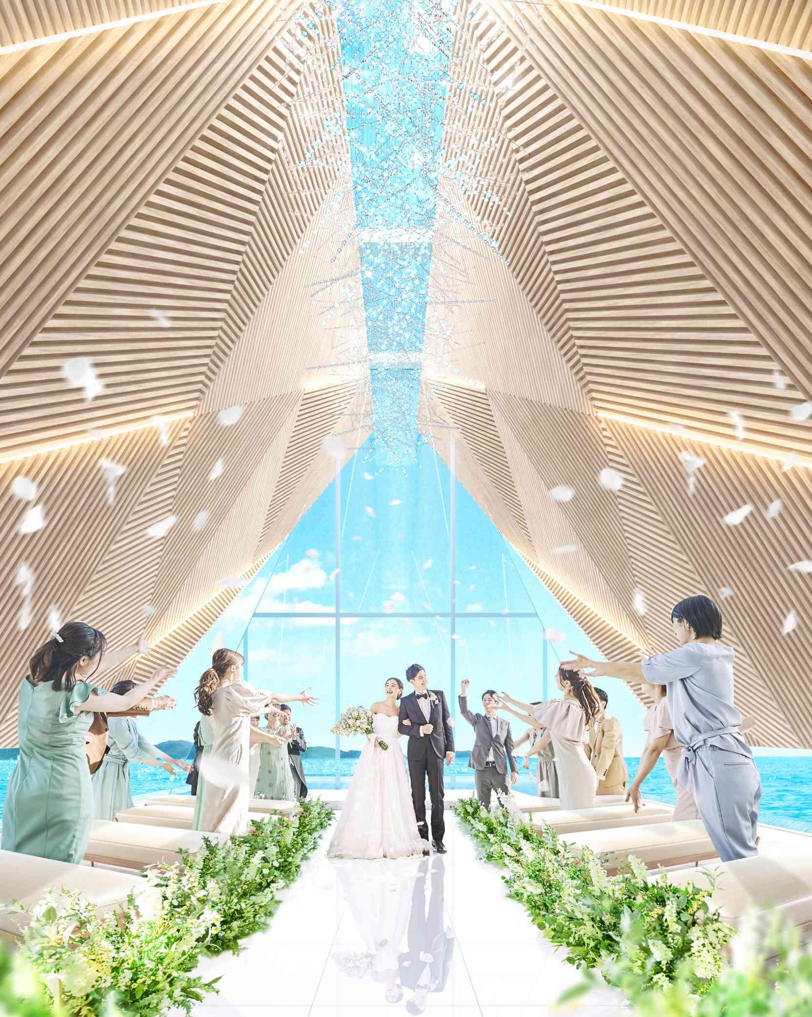THE SURF BEACHSIDE TERRACE （ザ・サーフ ビーチサイドテラス）で結婚