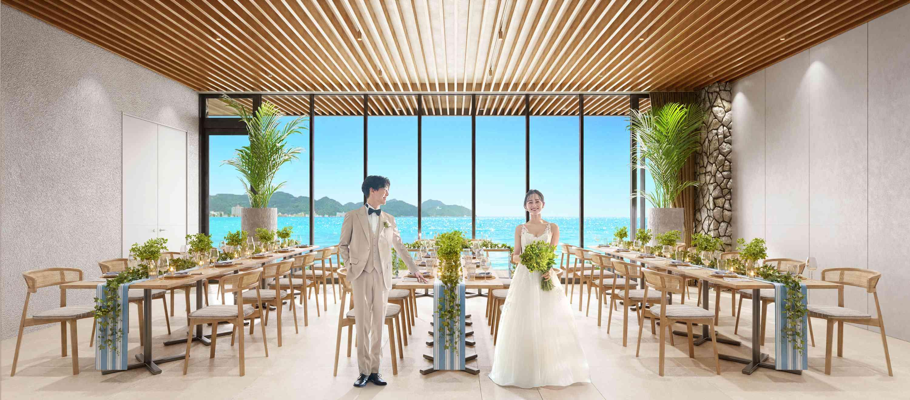 THE SURF BEACHSIDE TERRACE （ザ・サーフ ビーチサイドテラス）で結婚