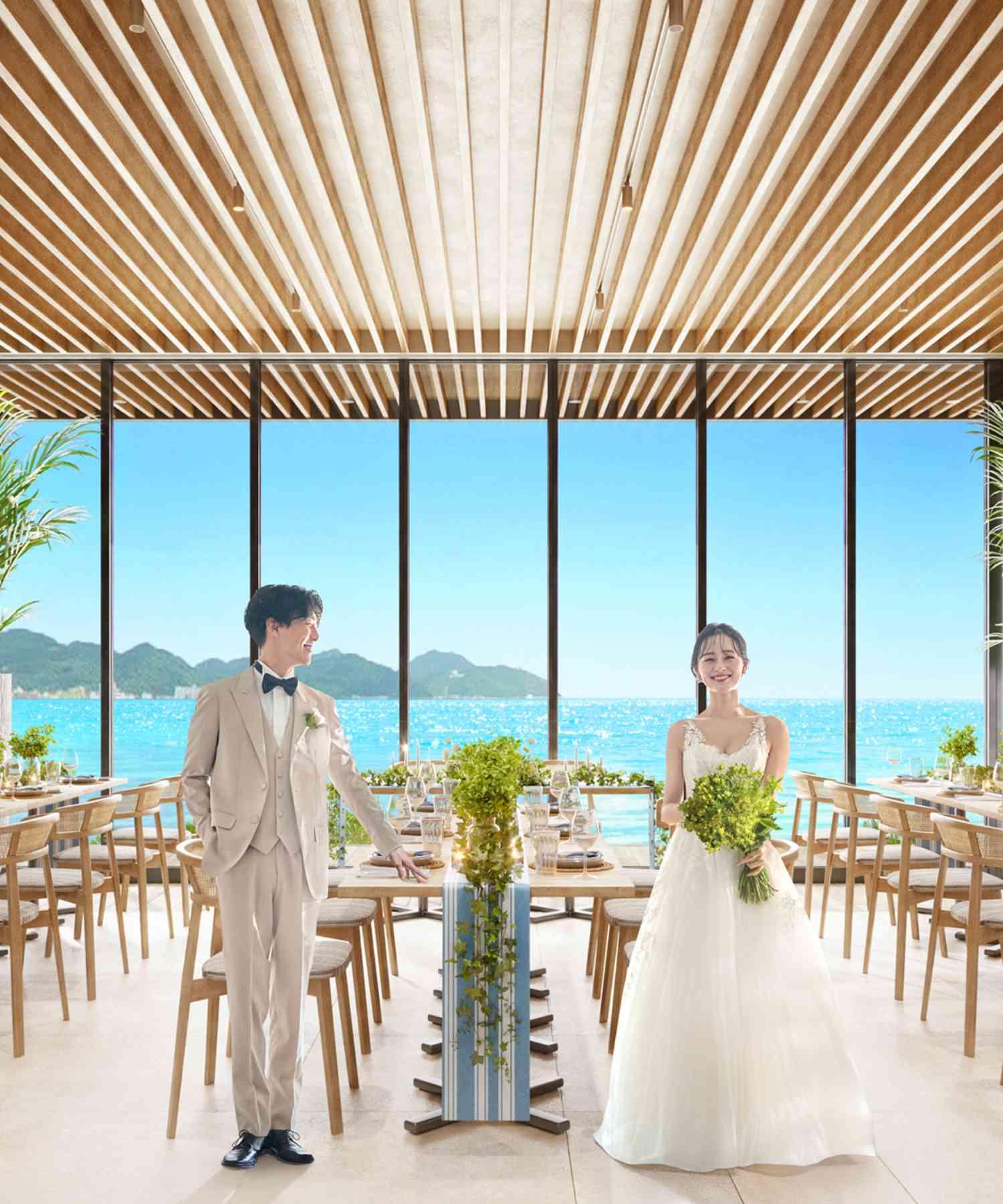 THE SURF BEACHSIDE TERRACE （ザ・サーフ ビーチサイドテラス）で結婚