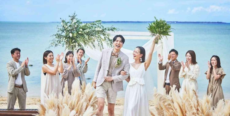 ザビーチテラスホテルアオイシガキ 大自然に永遠の愛を誓うオンザビーチの挙式の画像3