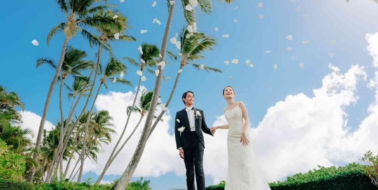 キャルバリーバイザシー教会 ハワイでなかなか飛ばすことが難しいドローン撮影も叶いますの画像3