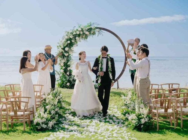 ザ・サーフ ポハクプナビーチクラブ 海まで5秒のオンザビーチと広大なガーデンで貸切ウエディングの画像4