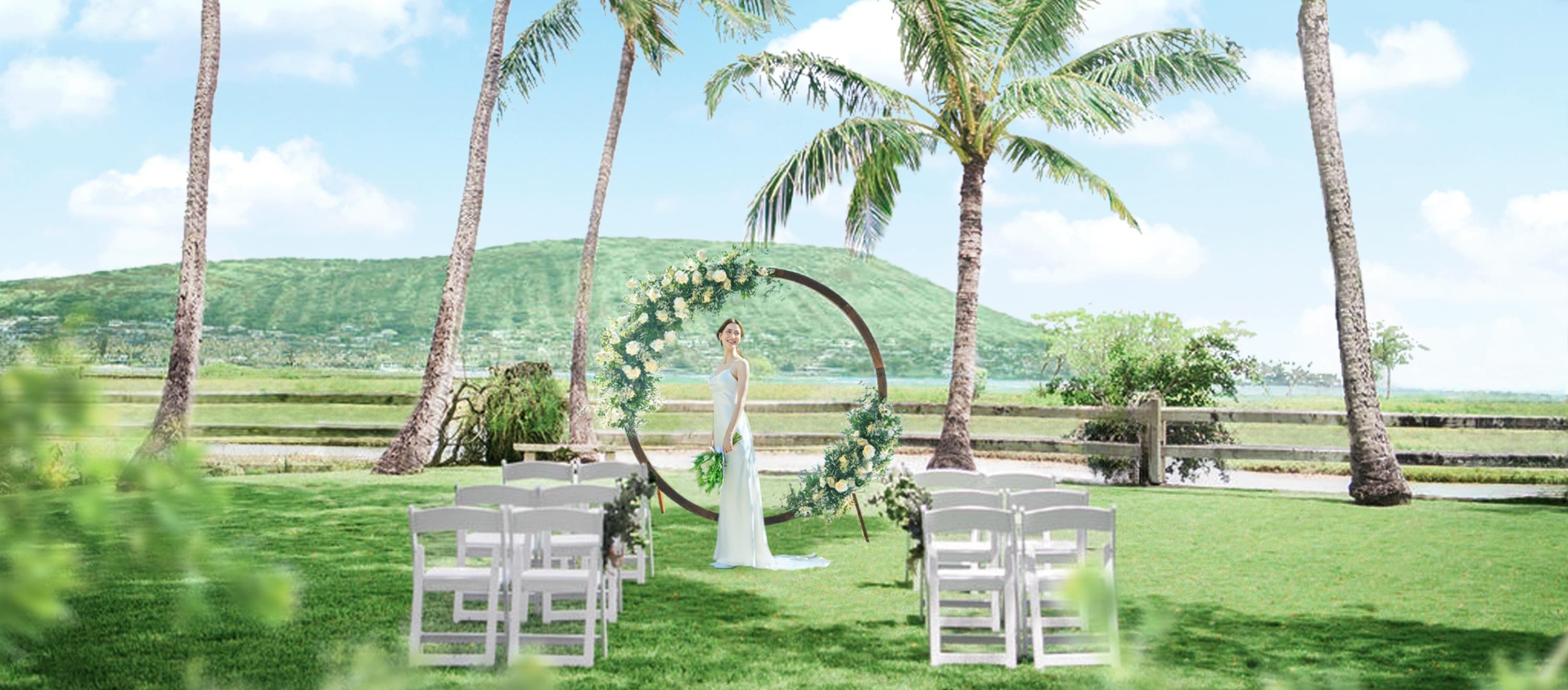 THE SURF MAULOA GARDEN （ザ・サーフ マウロアガーデン）で結婚式