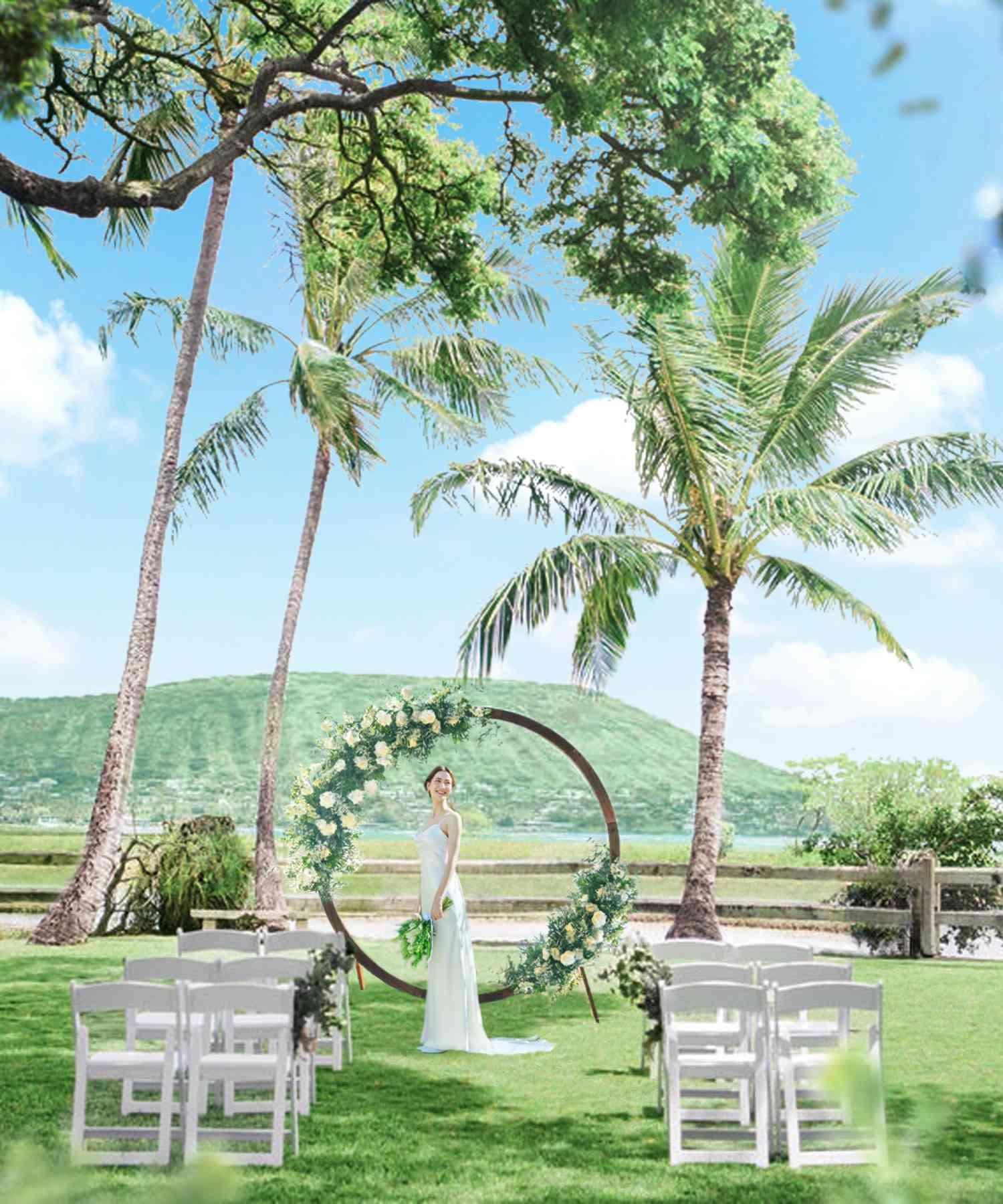 THE SURF MAULOA GARDEN （ザ・サーフ マウロアガーデン）で結婚式