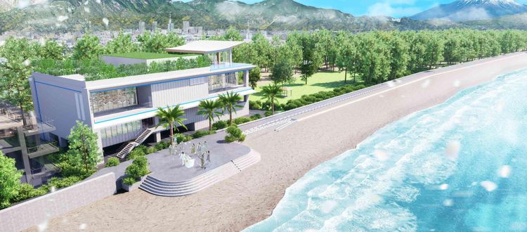 ザ・サーフ シーサイドテラス 富士を望む大浜公園に2026年リゾートウエディングが誕生の画像1