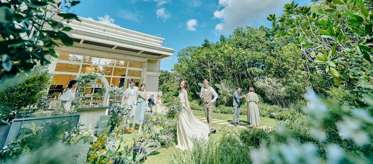 アーセンティア迎賓館 高崎 季節を感じる木々に囲まれた、自然豊かなガーデンで憧れの演出もの画像