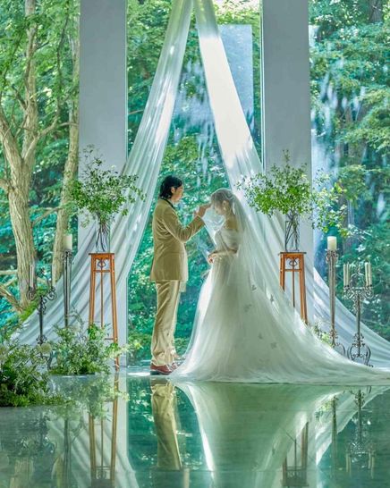 ジャルダン・ドゥ・ボヌール 挙式会場の写真1