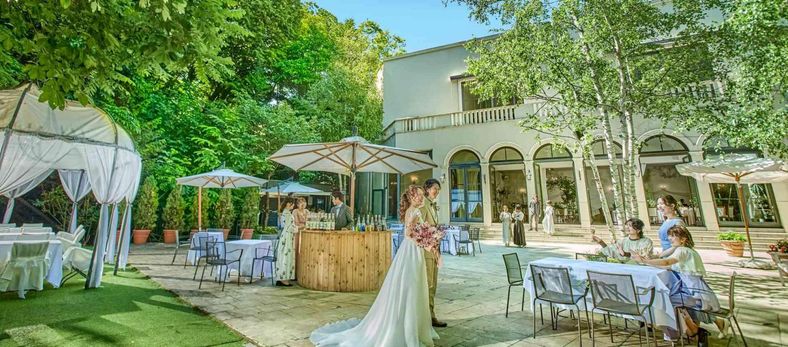 ジャルダン・ドゥ・ボヌール 披露宴会場の写真1