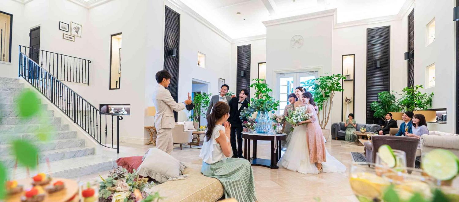 ヒルサイドクラブ迎賓館（札幌）/テイクアンドギヴ・ニーズウェディング ロビー・控室