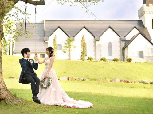 イルムの丘 セント・マーガレット教会 ガーデン