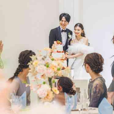 ベルヴィ盛岡・ロヴィナテラス ケーキ入刀