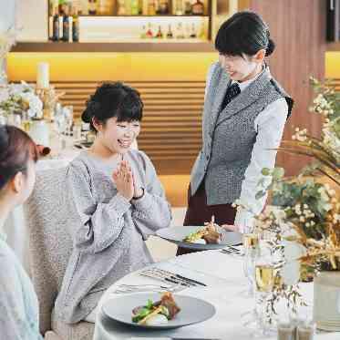 ベルヴィ盛岡・ロヴィナテラス テーブルサービス