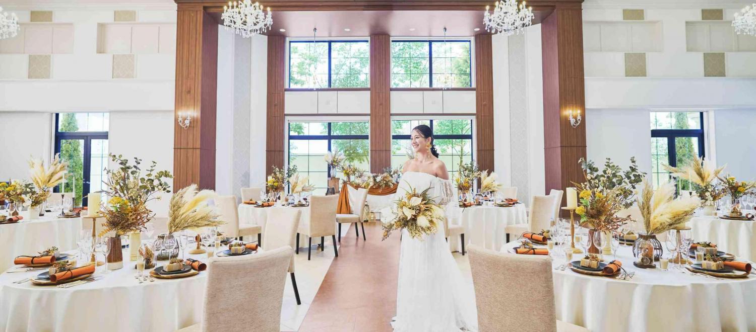 ベルヴィ盛岡・ロヴィナテラス 披露宴会場