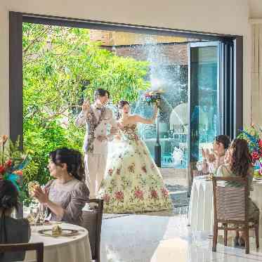 ベルヴィ盛岡・ロヴィナテラス ガーデン入場