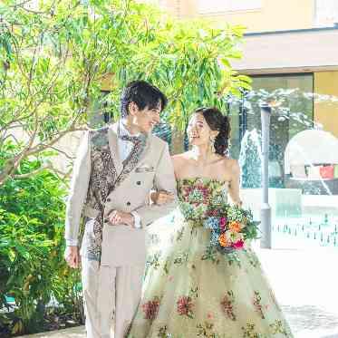 ベルヴィ盛岡・ロヴィナテラス 見つめあうふたり