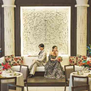 ベルヴィ盛岡・ロヴィナテラス メインテーブル