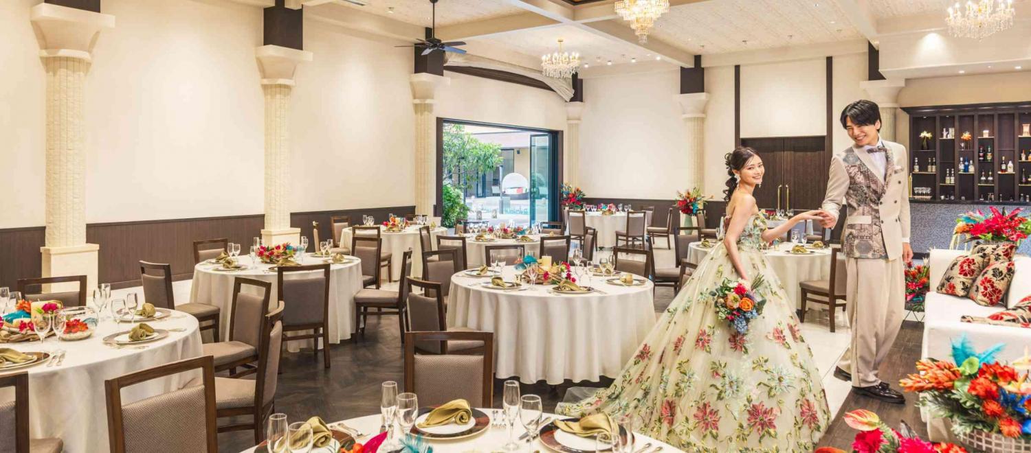 ベルヴィ盛岡・ロヴィナテラス 披露宴会場