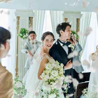 ラグナヴェール仙台/エスクリウェディング ゲストからの祝福を受け、胸がいっぱいになる瞬間