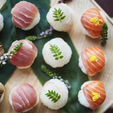 ラグナヴェール仙台 見た目にも可愛らしい手毬寿司