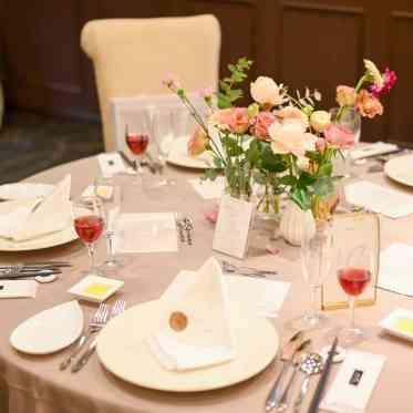 ゲストテーブル装飾