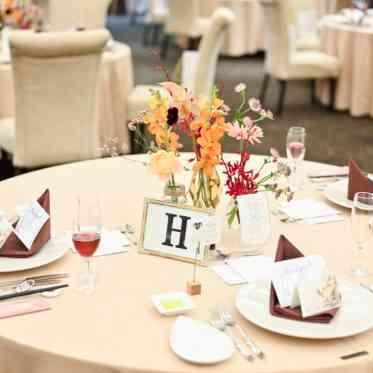 ゲストテーブル装飾