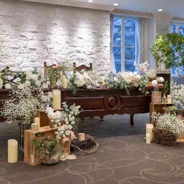 メインテーブル装飾