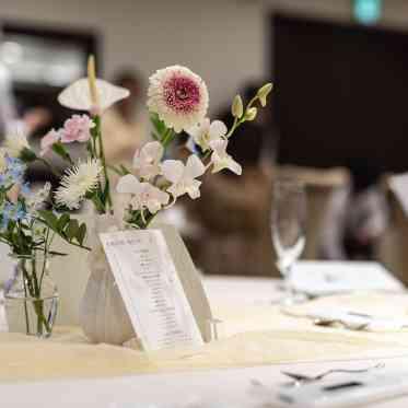 ゲストテーブルコーディネート