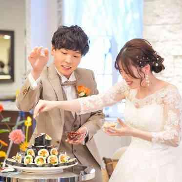 定禅寺ガーデンヒルズ迎賓館/FIVESTAR WEDDING ケーキ入刀以外の演出も◎