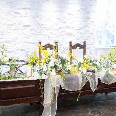 メインテーブル装飾