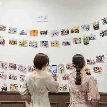 定禅寺ガーデンヒルズ迎賓館/FIVESTAR WEDDING 壁一面に写真を飾ることも◎