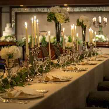 ホテルモントレ仙台 重厚感があるため、晩餐会のような雰囲気にも