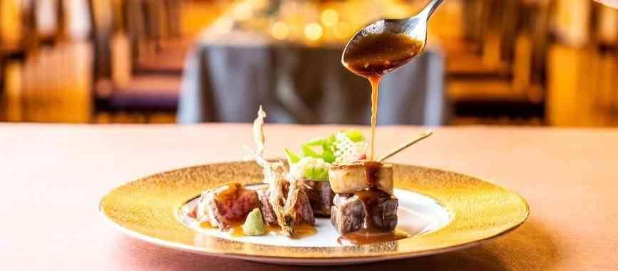 フレンチレストラン千秋亭 料理