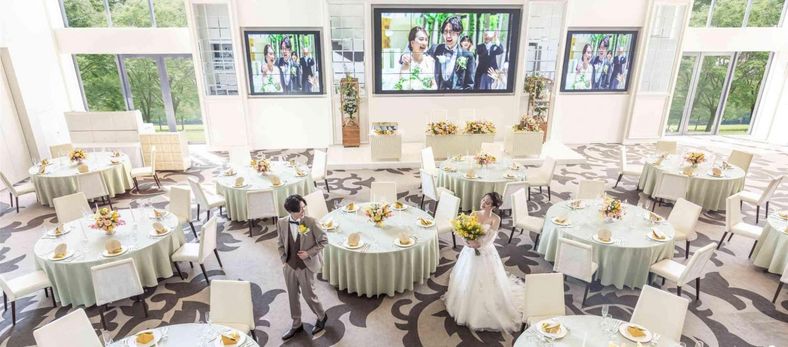 ベル・ブランシェ天童 披露宴会場の写真1