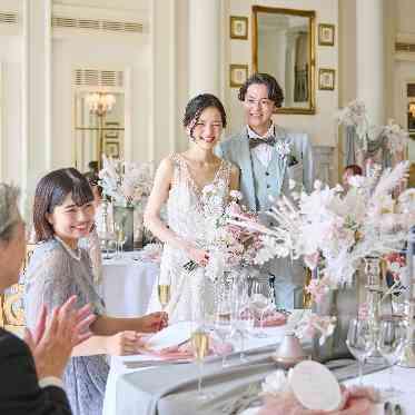 アーククラブ迎賓館(郡山)/テイクアンドギヴ・ニーズウェディング 開放感のある会場