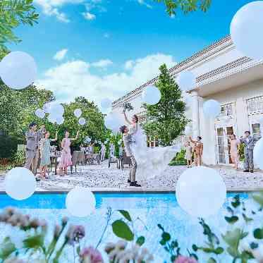 ニーズ郡山 by T&G WEDDING(旧 アーククラブ迎賓館 郡山) 開放感のあるガーデン付き貸切邸宅