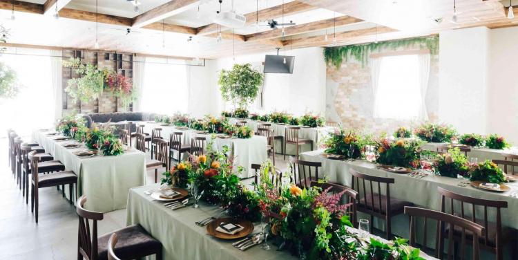 ベルヴィ郡山館 披露宴会場