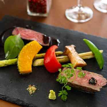 アンシャンテ/バウム 黒毛和牛の2種類のあじわい