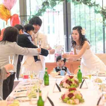 アンシャンテ/アルシェ 家族だけの結婚式でもお二人らしい空間に