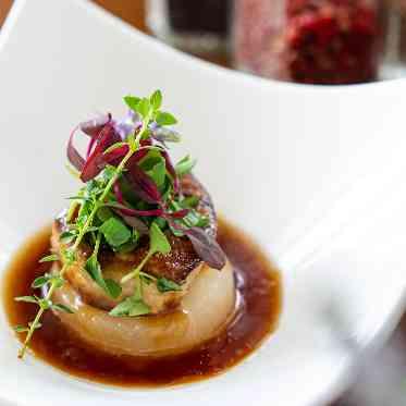 アンシャンテ/アルシェ フォアグラのソテーと大根のポトフ