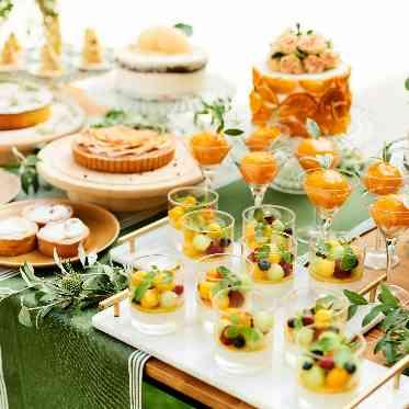 Orange Vert（オランジュ：ベール）　●BRASSグループ デザートビュッフェもゲストへのおもてなしに人気