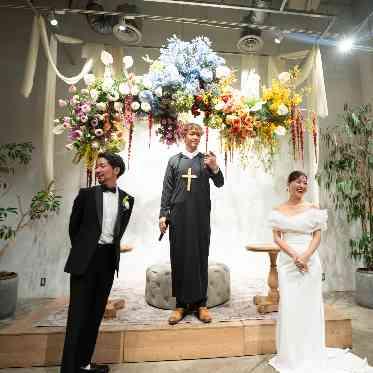 ユニオンハーバー/UNION HARBOR 会場内での人前式も素敵です