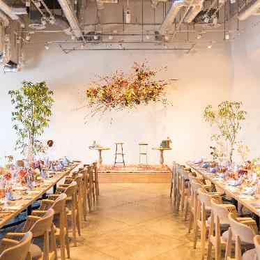 開放感を生かした装飾