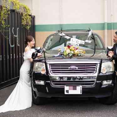 ユニオンハーバー/UNION HARBOR 愛車でもゲストをお迎え。バイクなども飾ることが可能です