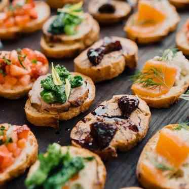 ユニオンハーバー/UNION HARBOR ウェルカムカナッペでおもてなし