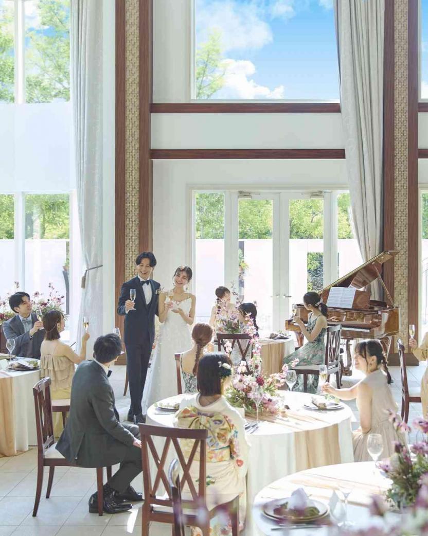 ララシャンス 太陽の丘 披露宴会場