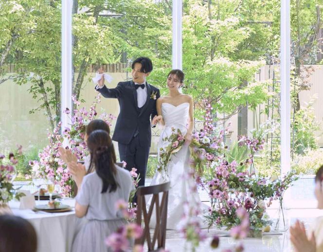 ララシャンス 太陽の丘 披露宴会場