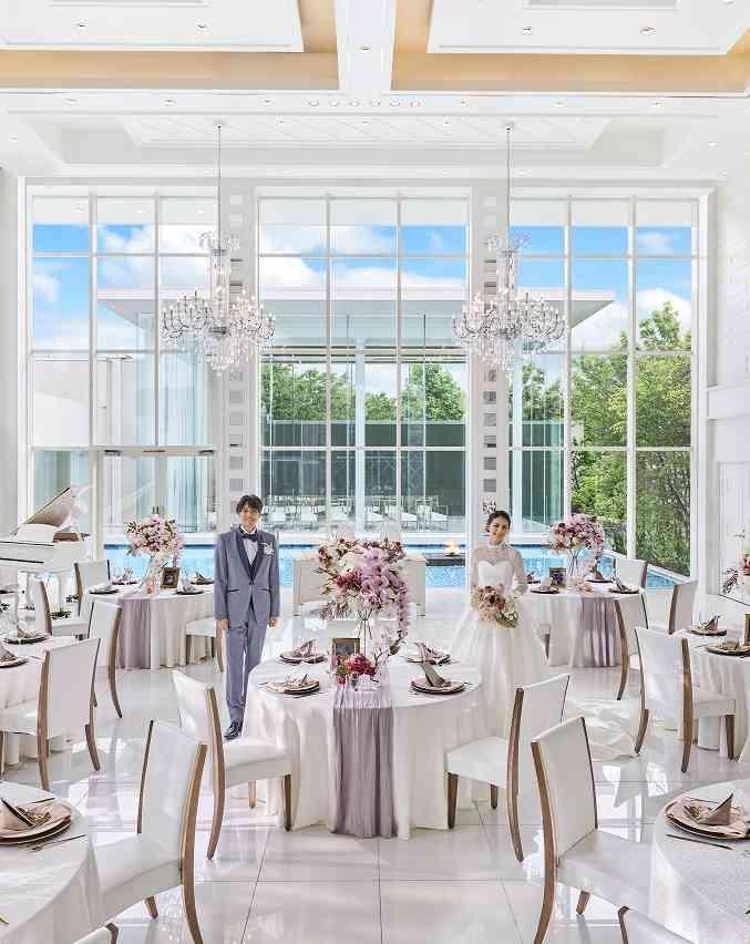 ララシャンス 太陽の丘 披露宴会場