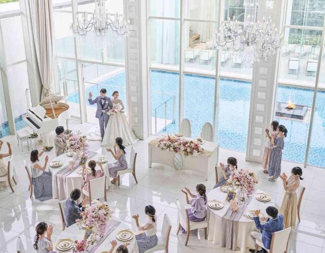 ララシャンス 太陽の丘 披露宴会場